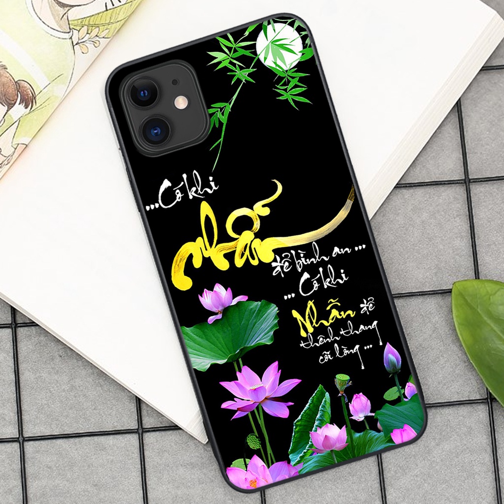 Ốp lưng iphone 11 / 12 / 12 MINI in hình chữ tài chữ lộc, Cha Mẹ, bình an SIÊU ĐẸP
