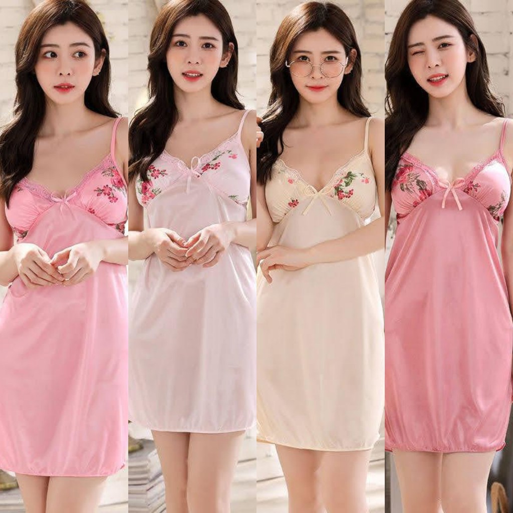 Đồ ngủ vải lụa Kimono Sexy + kèm áo khoác | BigBuy360 - bigbuy360.vn