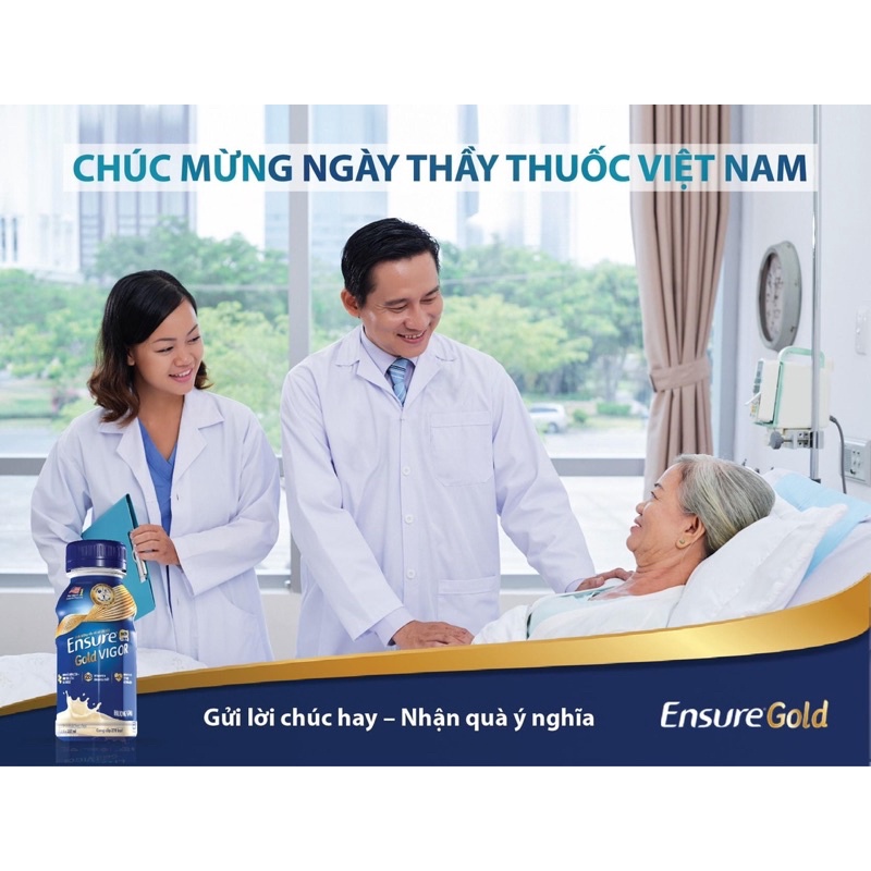 Date mới nhất - SỮA ENSURE GOLD NƯỚC chai 237ml “ lốc 6 chai” Giá tính tiền là 1 chai