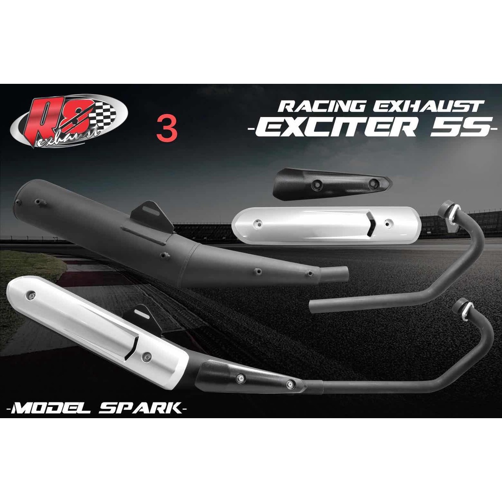 BÔ TĂNG GIẢ ZIN PÔ R8 RACING XE MÁY  SIRIUS / EX135 / LC135