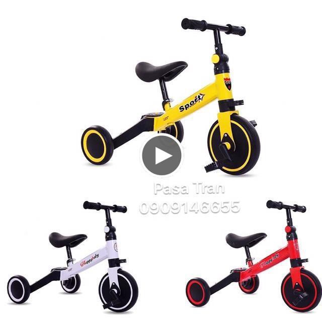 Xe đạp,thăng bằng và chòi chân 3 in 1 HCM ✅TÔNG KHO SỈ✅
