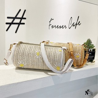 Túi cói thêu hoa cúc thời trang giá rẻ