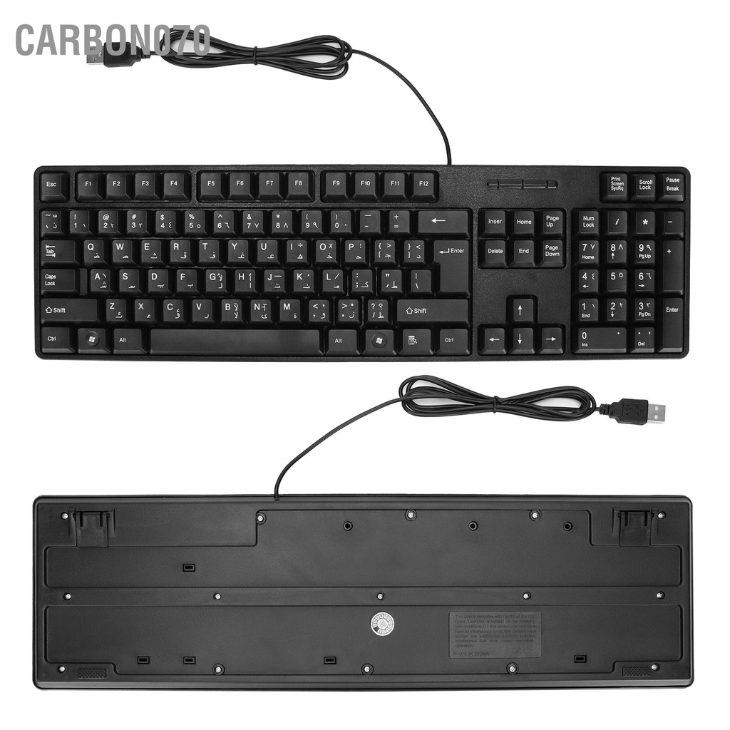 Bàn Phím Cơ Học Tiếng Anh Có Dây USB Bền Thiết Kế Tiện Dụng Cho PC Laptop