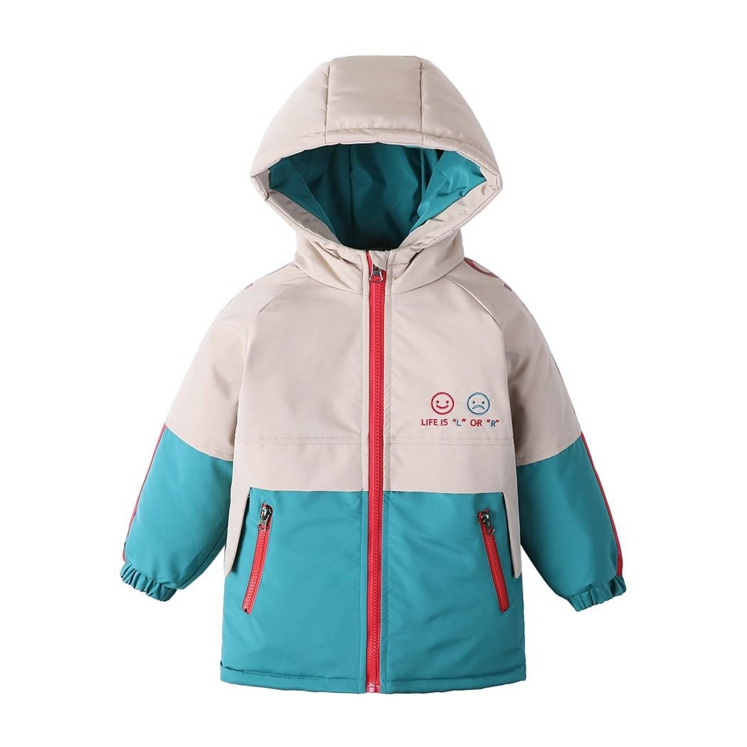 Boy Thick Coat Autumn And Winter Cotton Coat Kids Winter Coat