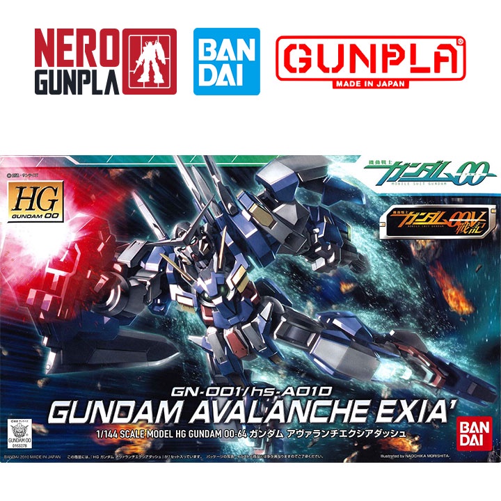 Mô Hình Lắp Ráp Bandai Gunpla HG 00 1/144 Avalanche Exia Dash