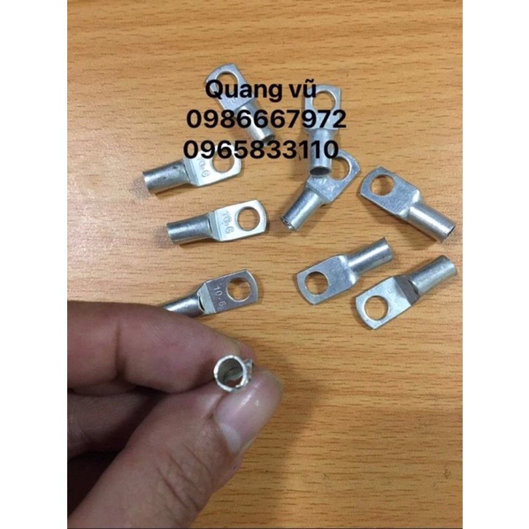 Combo 10 đầu cos SC 4_6_8_10 đồng mạ kẽm