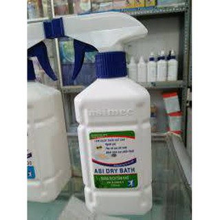 Dung dịch tắm khô Asi dry bath của asimec 500ml