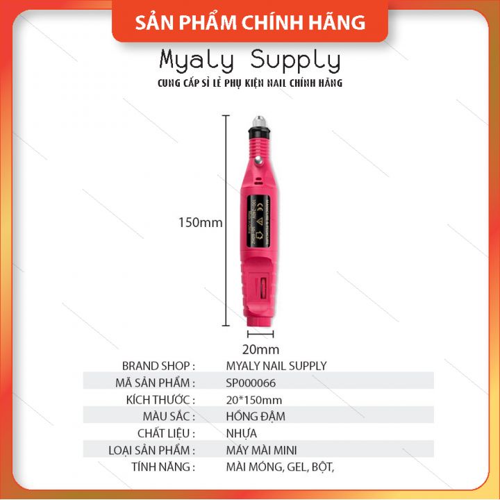 Máy Mài Mini Nail Cầm Tay Đa Năng SP000066