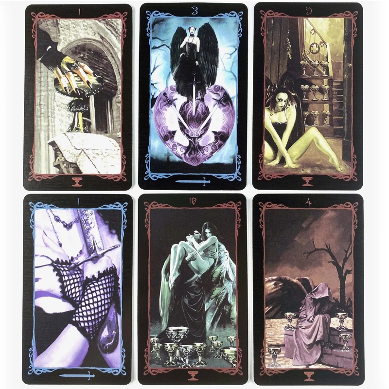 Bộ Bài Tarot Hình SUN Dark Angels Cho Trò Chơi Giải Trí