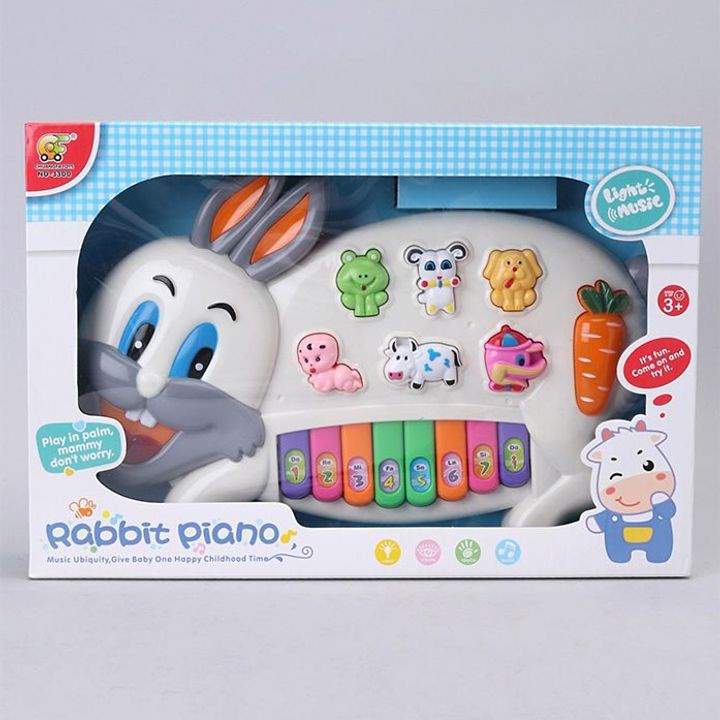 Đàn Piano hình con cua, cá heo, voi, bò, ngựa... cực đẹp cho các bé