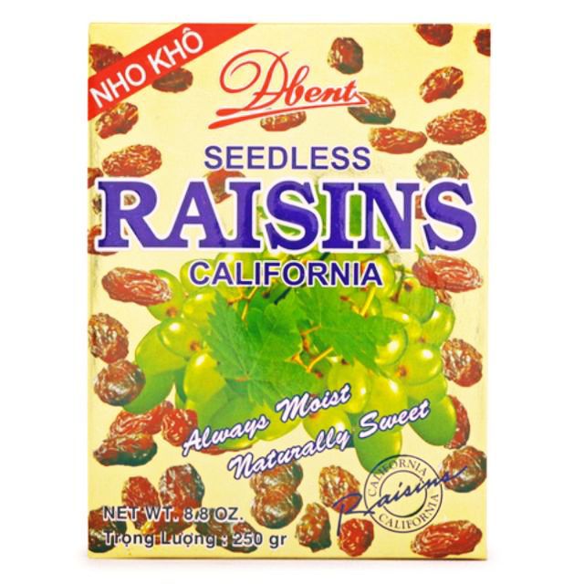 Nho Khô Raisins California