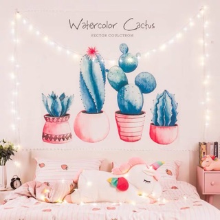 Vải treo decor phòng