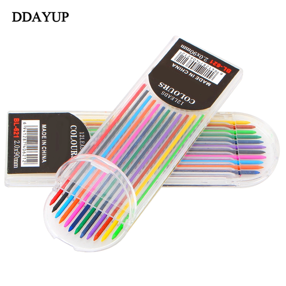 Set ngòi chì màu 2.0mm đa năng tiện dụng
