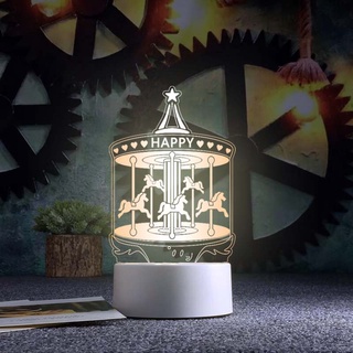 [ Xả Kho ] Đèn Ngủ Led 3D