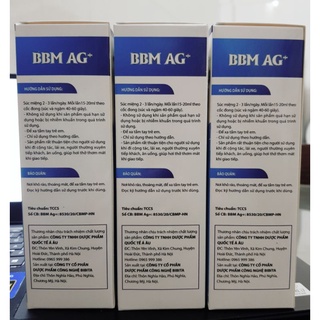 Nước súc họng BBM AG+ 250ml