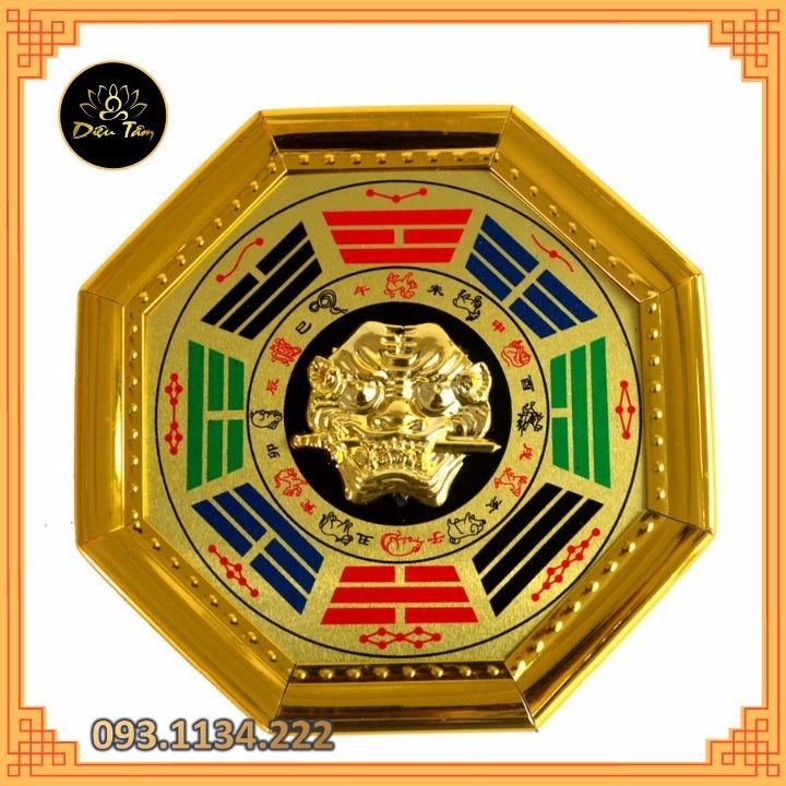 Gương bát quái hổ phù hoá giải điềm không may mang phước lành, tài lộc
