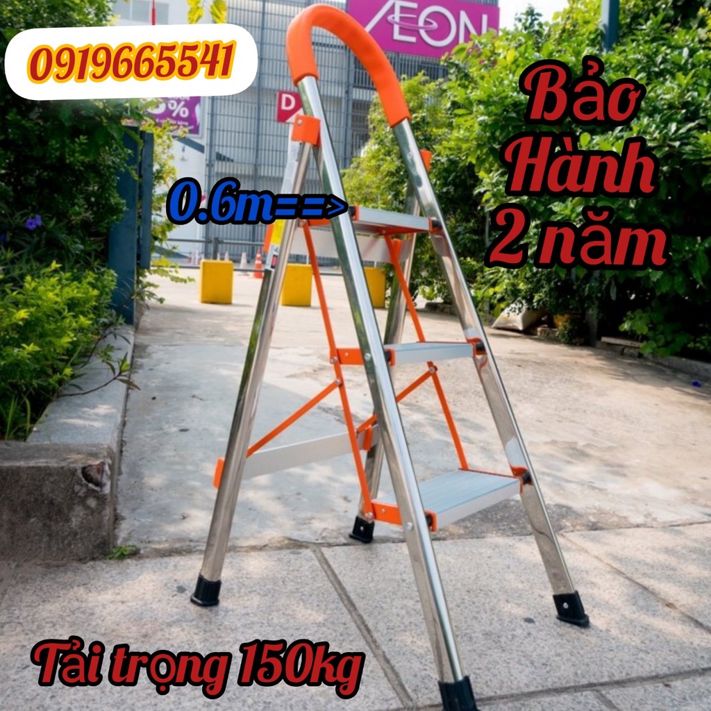 THANG GHẾ INOX 3-4-5-6-7 BẬC  NIKITA-NHẬT BẢN