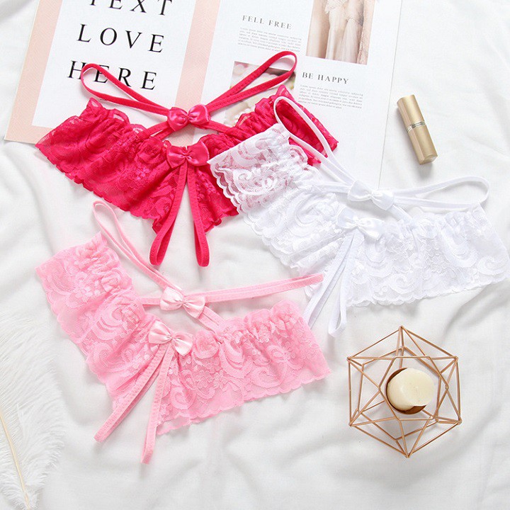 Quần lót nữ gợi cảm xẻ đáy lọt khe sexy xinh xắn TL003 - Con Gái Store | BigBuy360 - bigbuy360.vn
