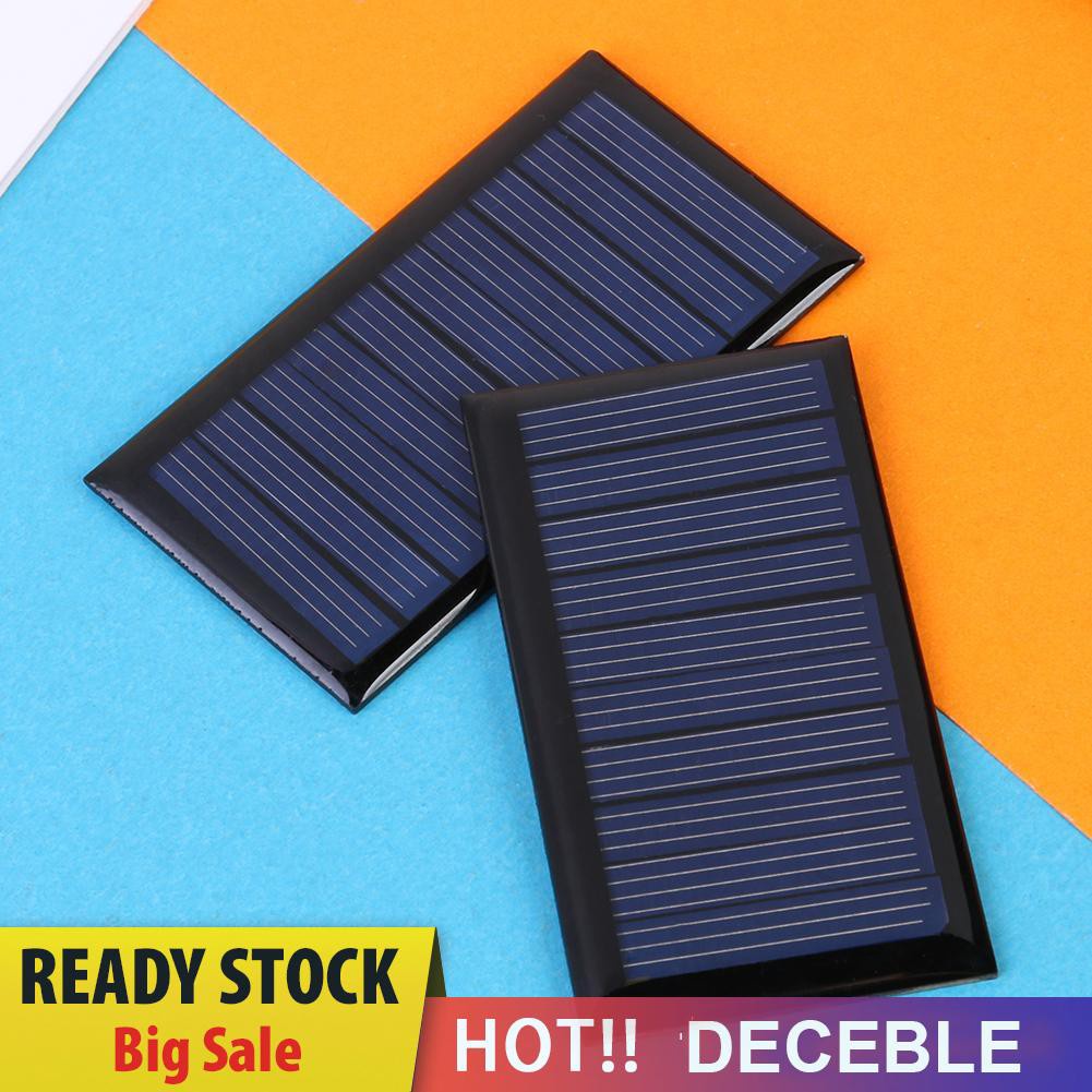 Tấm Pin Năng Lượng Mặt Trời 0.3w 5v 60ma Cho Pin 3.6v