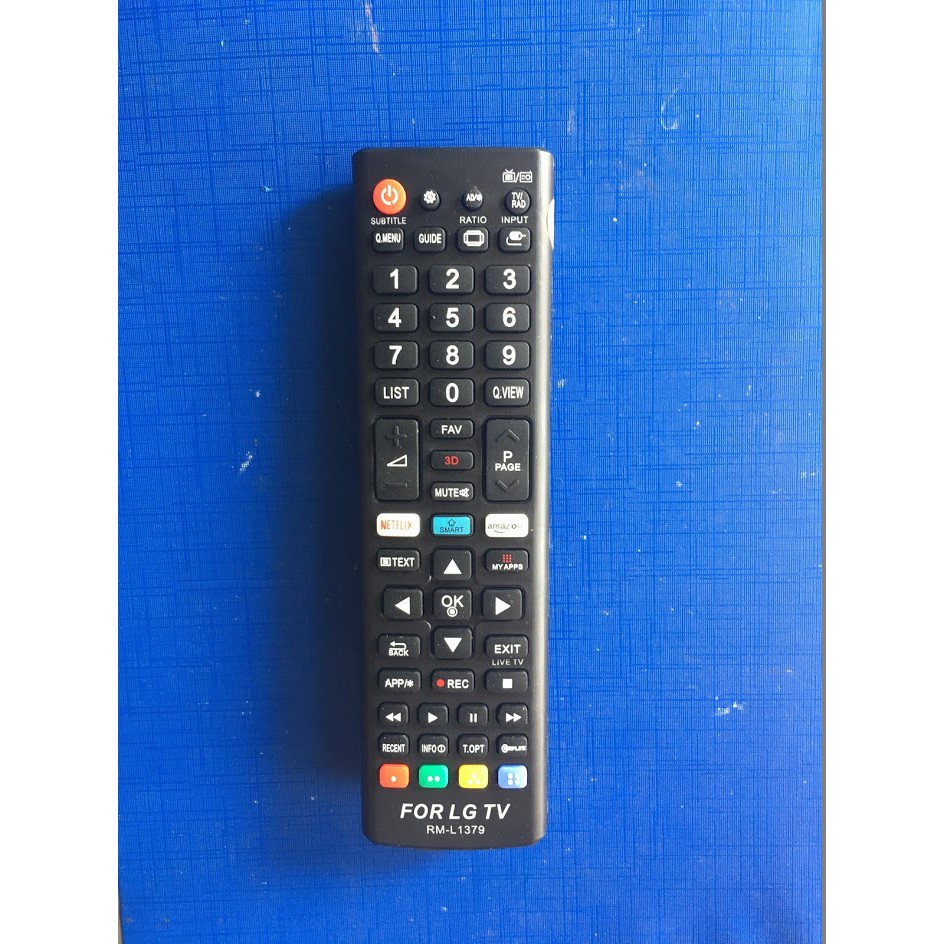 Điều khiển tivi LG RM-L1379 smart internet - tặng kèm pin - Remote LG RM-L1379 loại tốt