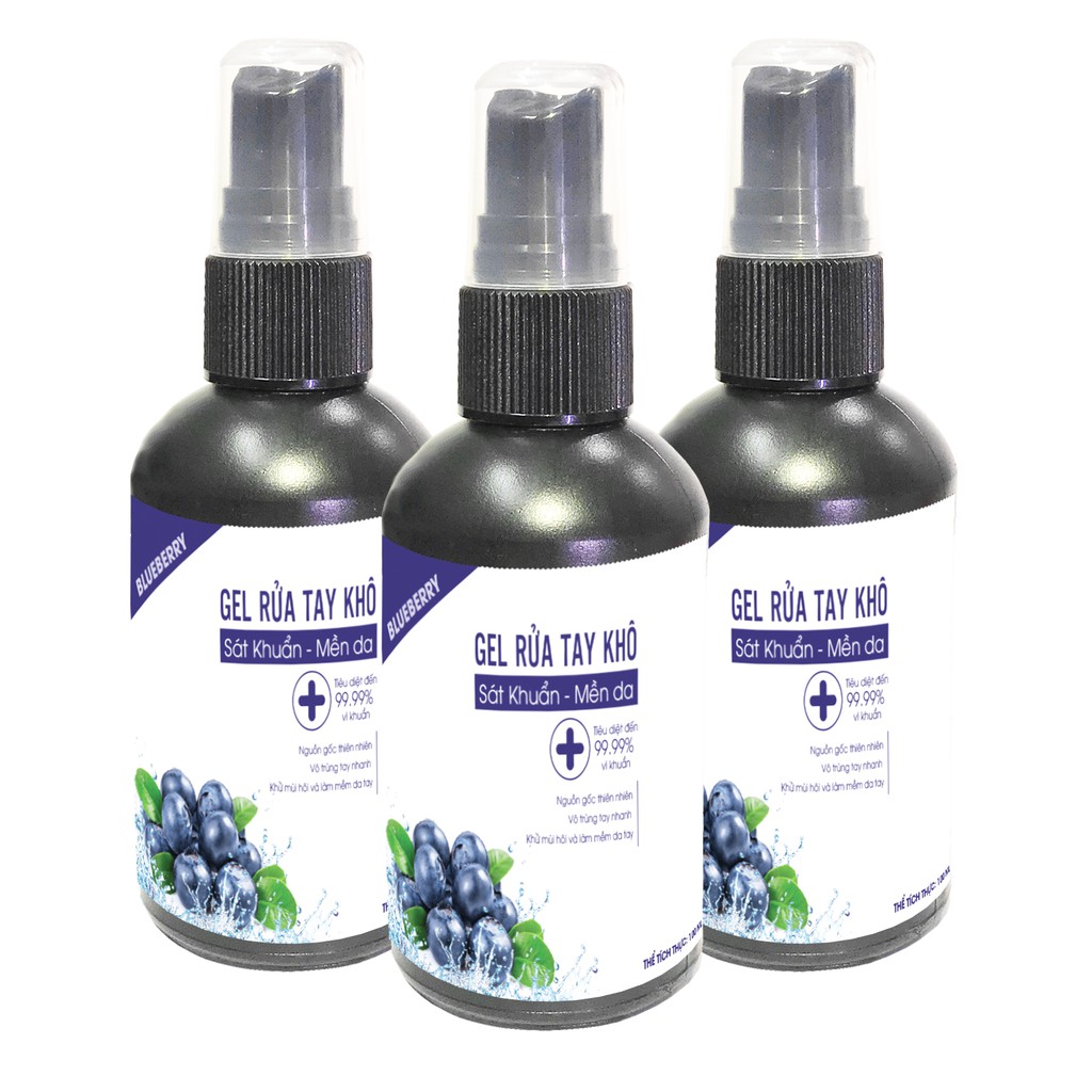 Gel rửa tay khô The Herbal Skin KNC xát khuẩn làm mềm da kháng khuẩn đến 99% | BigBuy360 - bigbuy360.vn