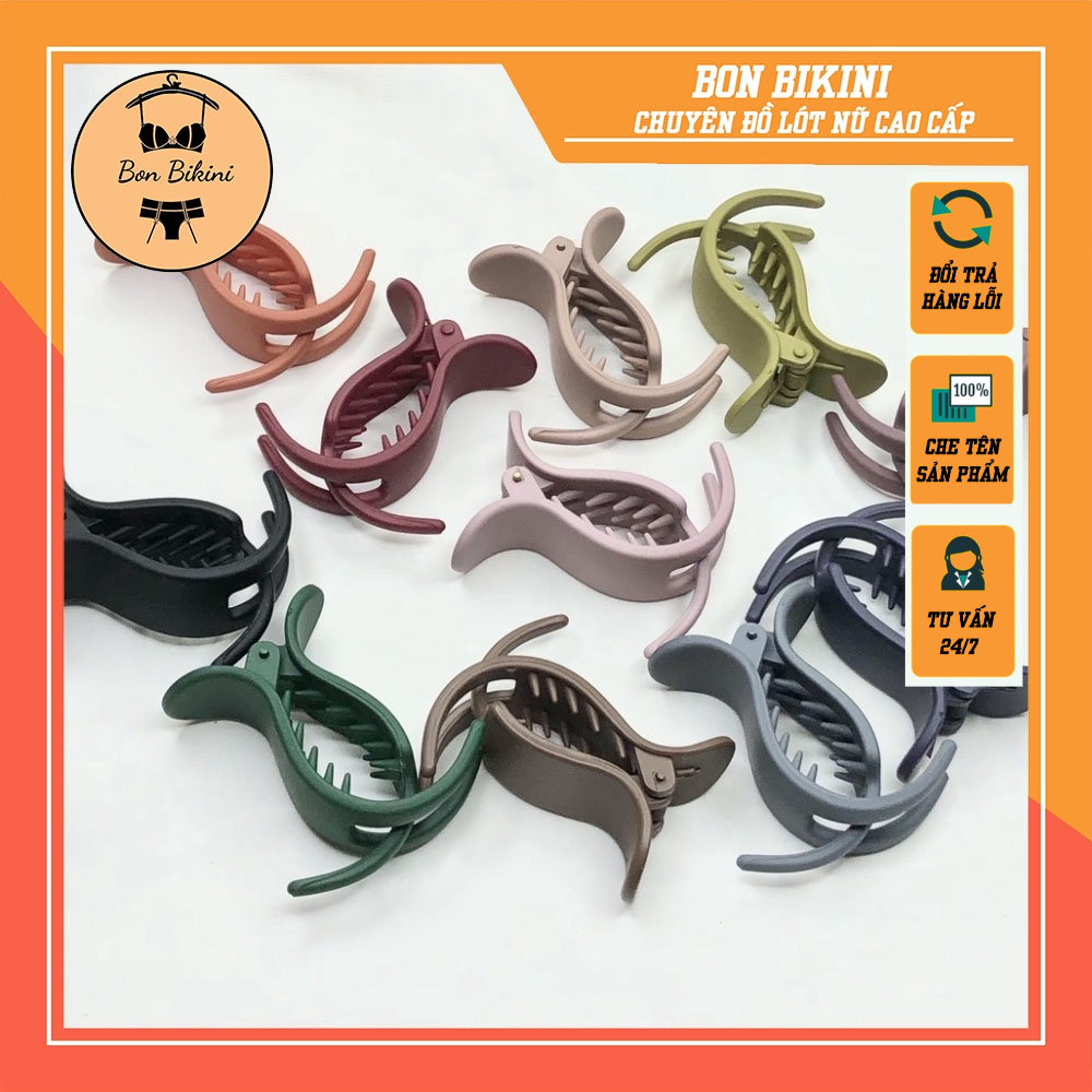 Kẹp Tóc Càng Cua 3 Răng Cho Nữ Phong Cách Hàn Quốc