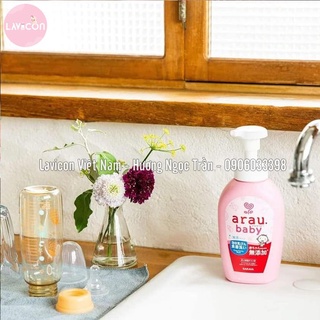 Nước rửa bình Arau