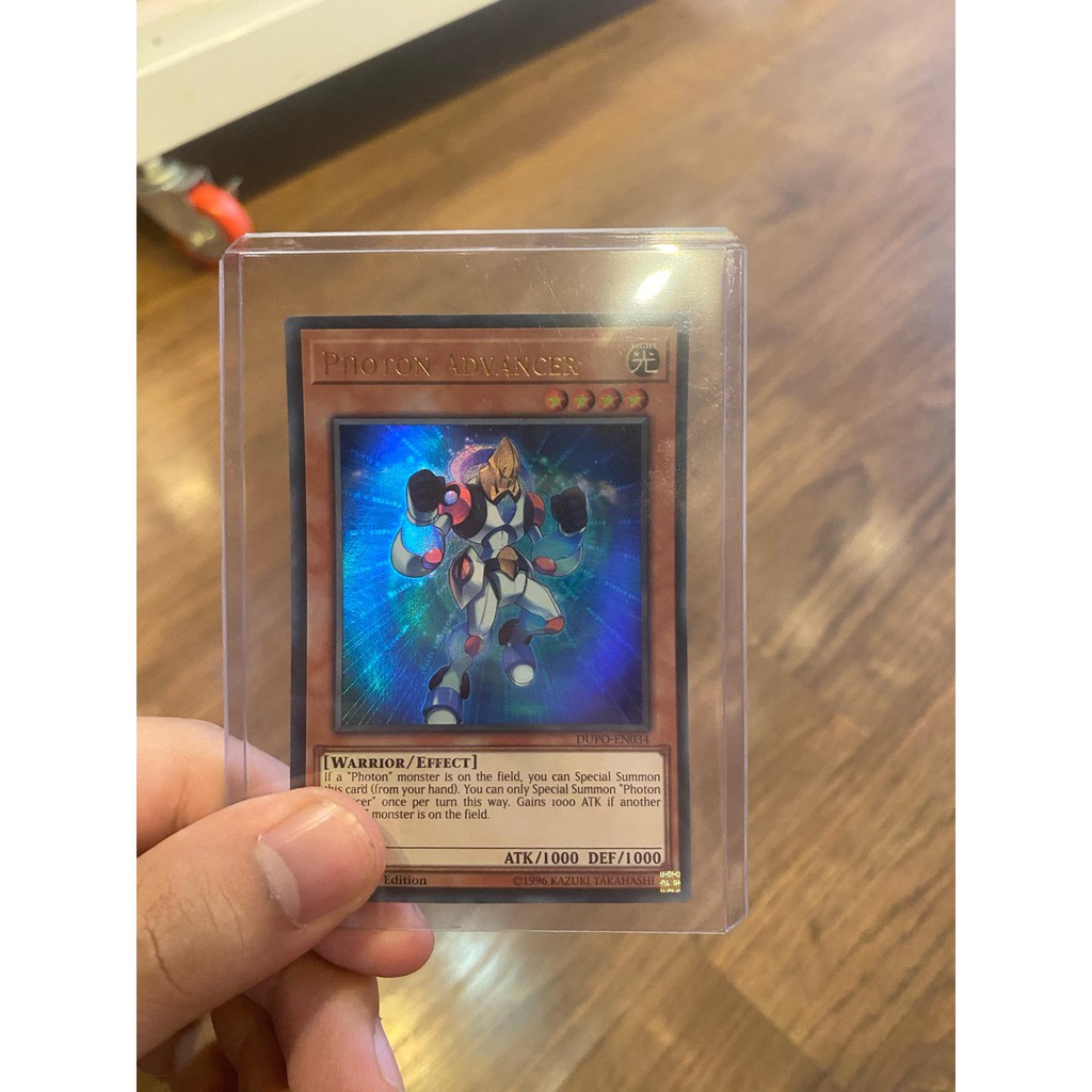 [ Dưa Hấu Yugioh ] Lá bài thẻ bài Photon Advancer – Ultra Rare - Tặng bọc bài nhựa bảo quản