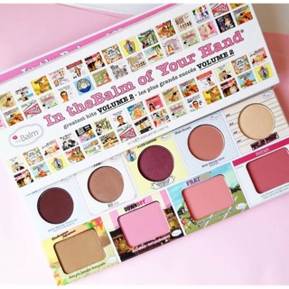 [AUTH BILL MỸ] Bảng phấn mắt và dùng cho face In The Balm Of Your Hand Thebalm