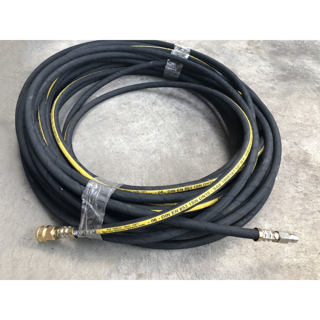 Dây phun cao áp bố kẽm Lutian 10m