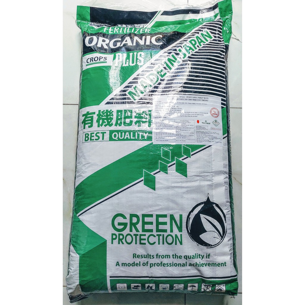 PHÂN GÀ HỮU CƠ FUJIYAMA (NHẬT BẢN) - BAO 40KG - SẢN PHẨM CAO CẤP CHO MỌI LOẠI CÂY TRỒNG