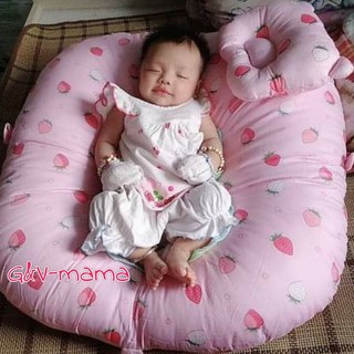 (Shop mới bán giá tương tác) gối chống trào ngược đa năng cho bé - mẹ chọn mẫu tùy thích