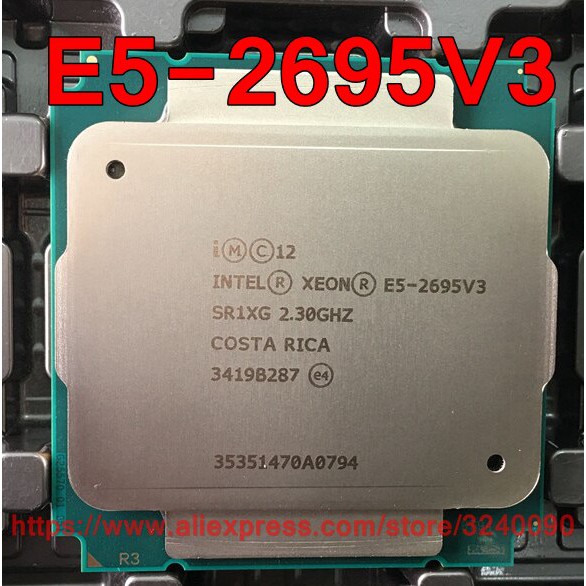 cpu xeon e5 2695v3 socket 2011v3 lỗi nhẹ