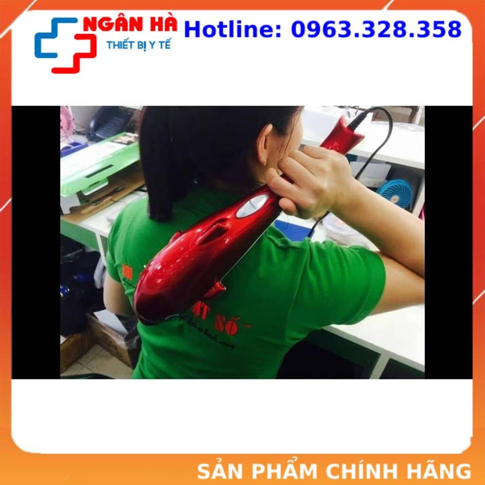 Máy massage cầm tay, Máy massage toàn thân, con cá heo 3 đầu