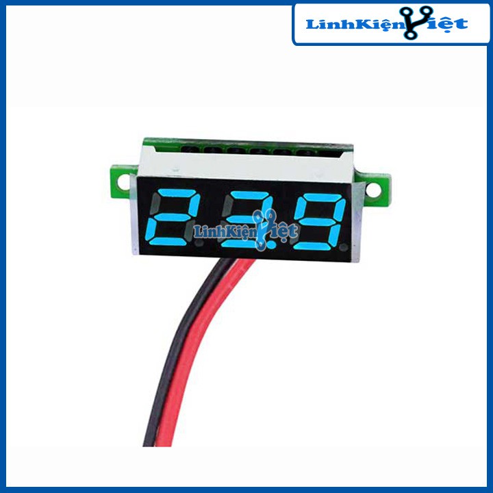 Vôn Kế Điện Tử 0.28 Inch  0-100VDC