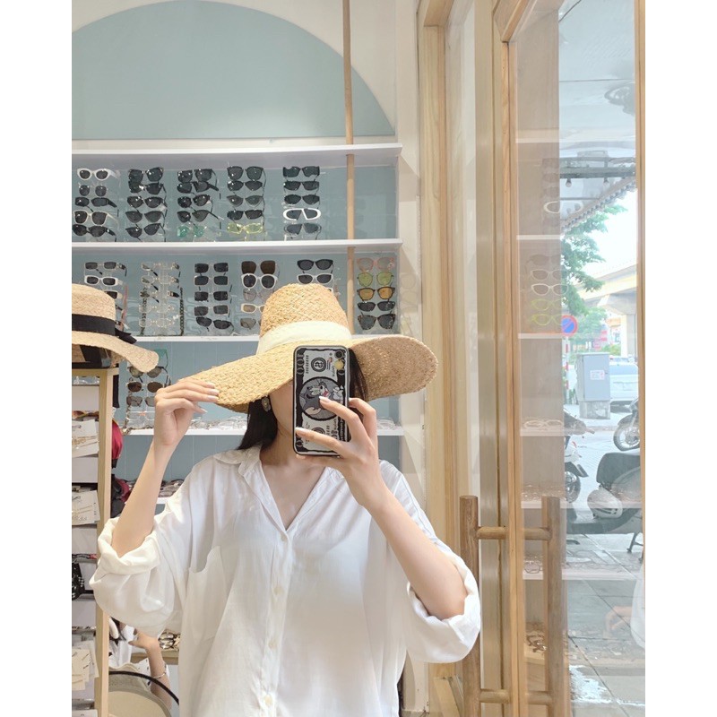 Mũ cói panama raffia leuleu.accessorize