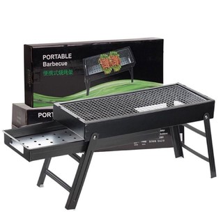 BẾP NƯỚNG THAN HOA CAO CẤP BBQH ngoài trời có chân cao cấp