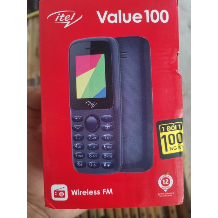 Điện thoại bàn phím Itel Value 100 - 99% (Full Box - Phụ kiện)