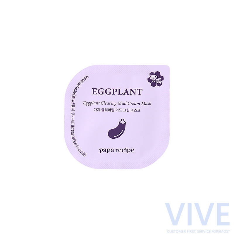 Mặt nạ
  Papa Recipe Eggplant Clearing Mud Cream Mask(10 pic)