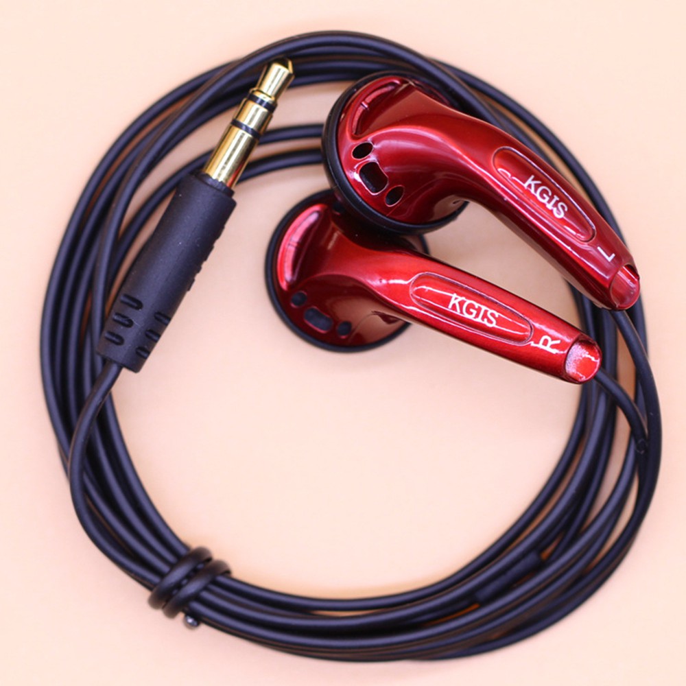 Kgis Dây nghe đầu phẳng âm thanh HIFI dynamic KHÍ tiện dụng