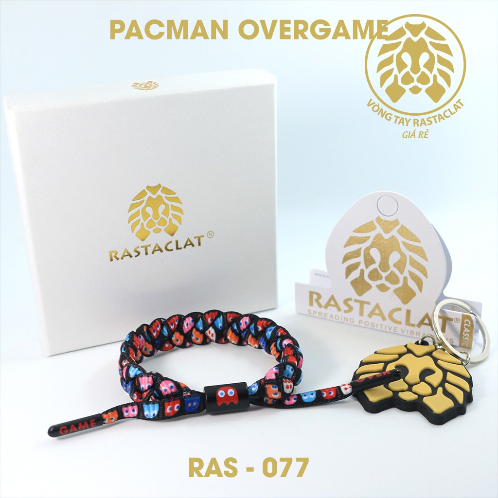 Vòng tay Rastacla Pacman [Full Box Tag Móc Khóa]