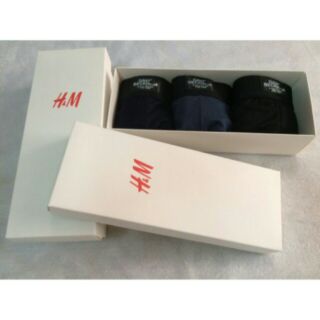 Hộp 3 quần lót David Beckham H&M fullbox