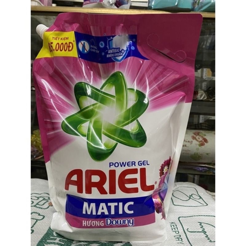 Nước Giặt Ariel Hương Downy Đậm Đặc Sạch Nhanh Túi 3.2kg