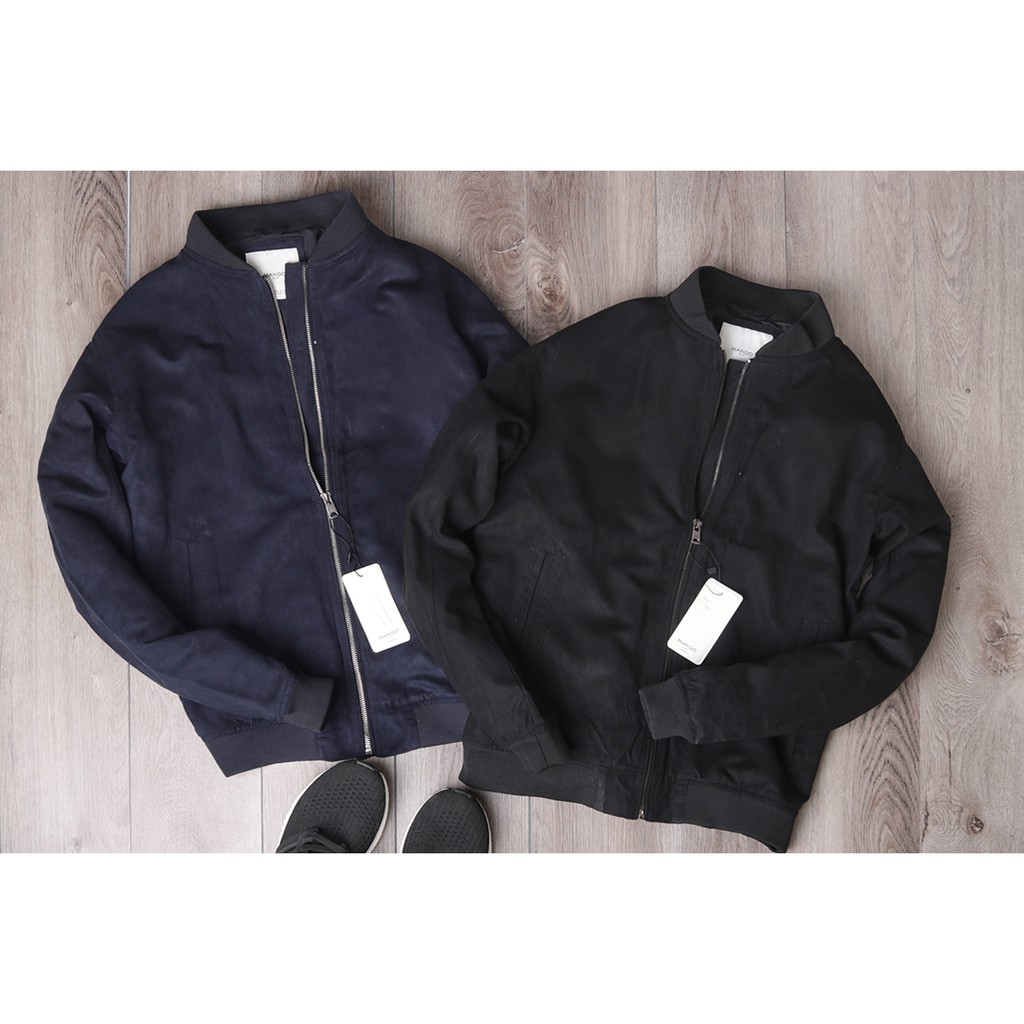 Áo khoác nam da lộn VNXK kiểu dáng bomber Trẻ trung năng động | BigBuy360 - bigbuy360.vn