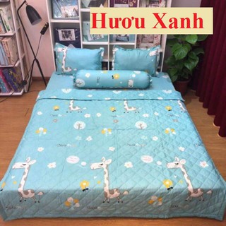 [Mua ngay] Set chăn hè ga gối mẫu Doremon (Nhiều mẫu đẹp)