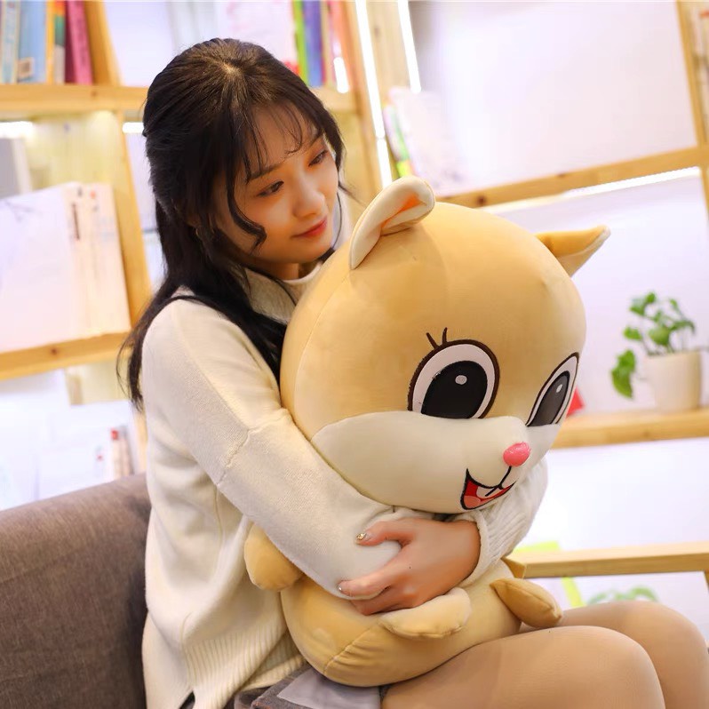 Gấu Bông Sóc Đeo Túi- Sóc Nhồi Bông Cao Cấp Gấu Bông City