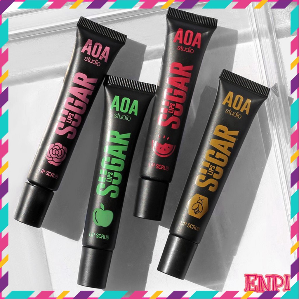 Tẩy da chết môi AOA Sugar Lips Scrub bahu