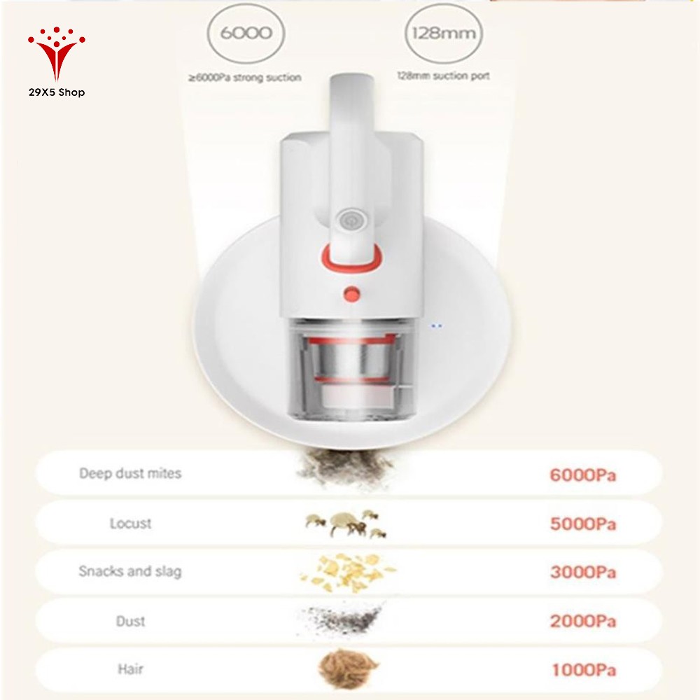 [Bản quốc tế] Máy hút bụi thảm đệm Deerma CM1910 thế hệ mới hút bụi khử khuẩn - Bảo hành 12 tháng