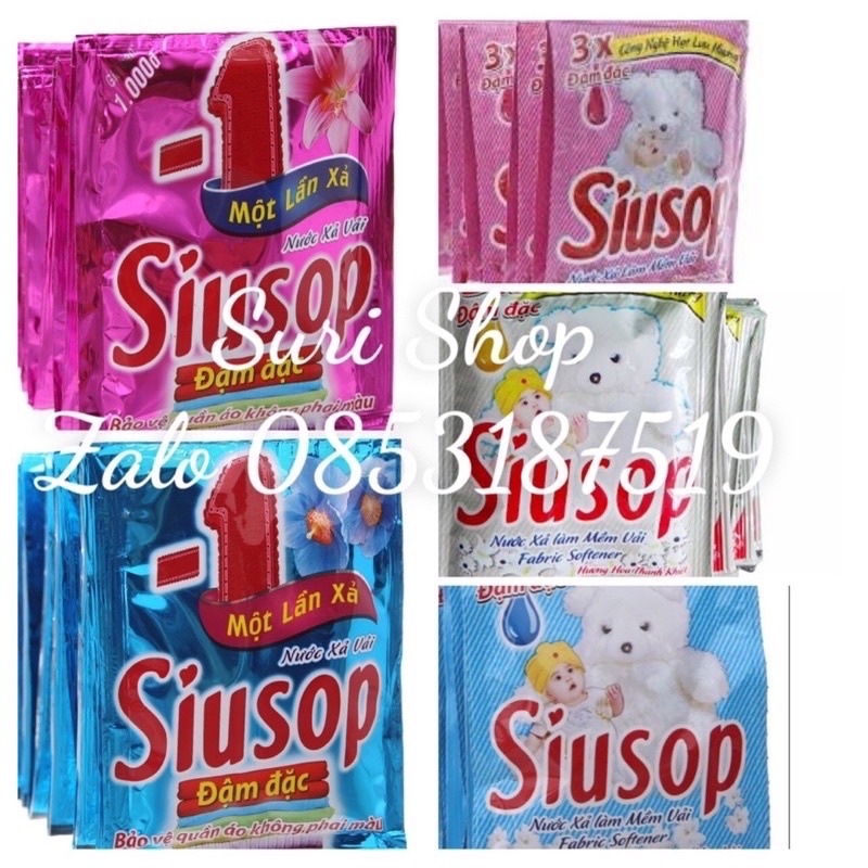 Xả Siusop (lẻ1 dây 10 gói)