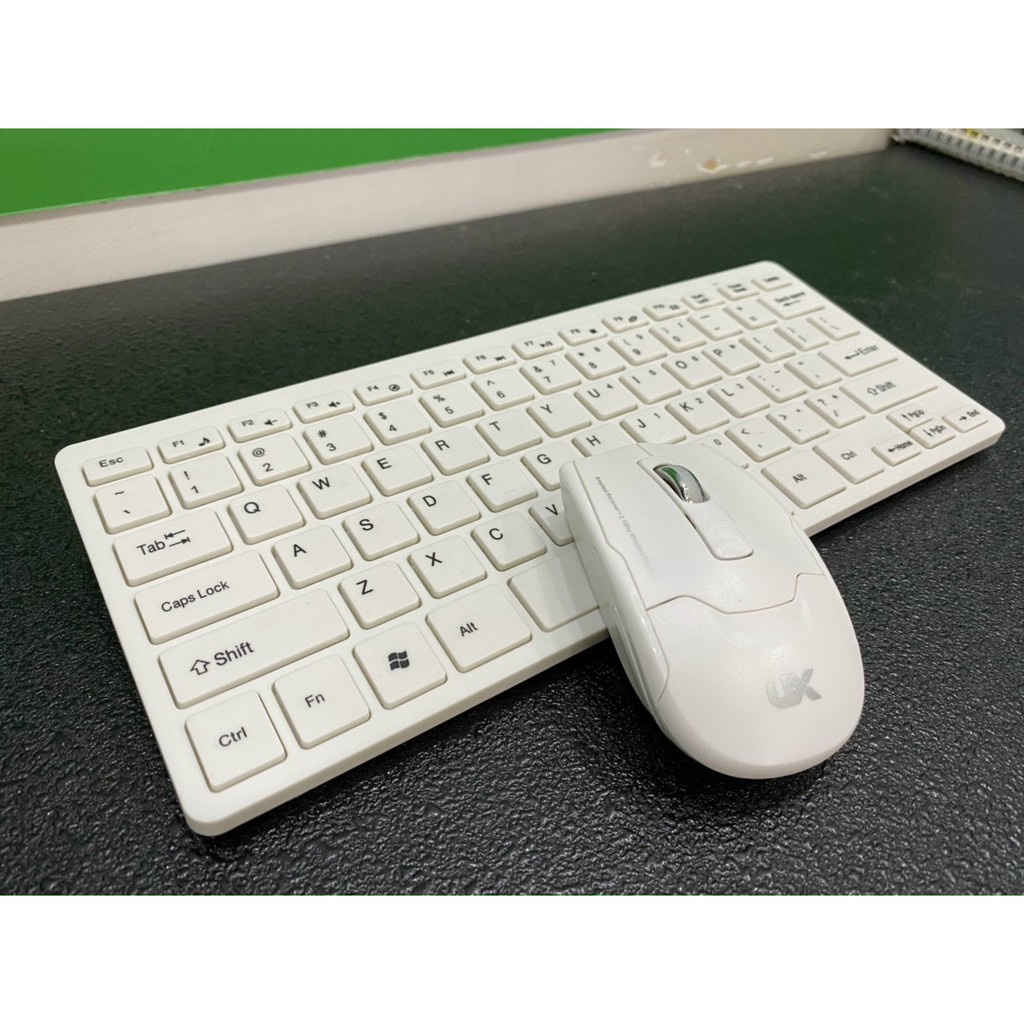 Combo Bộ phím chuột không dây Mini HK 3910 |Bộ phím chuột mini cho laptop |Bảo hành 6 tháng